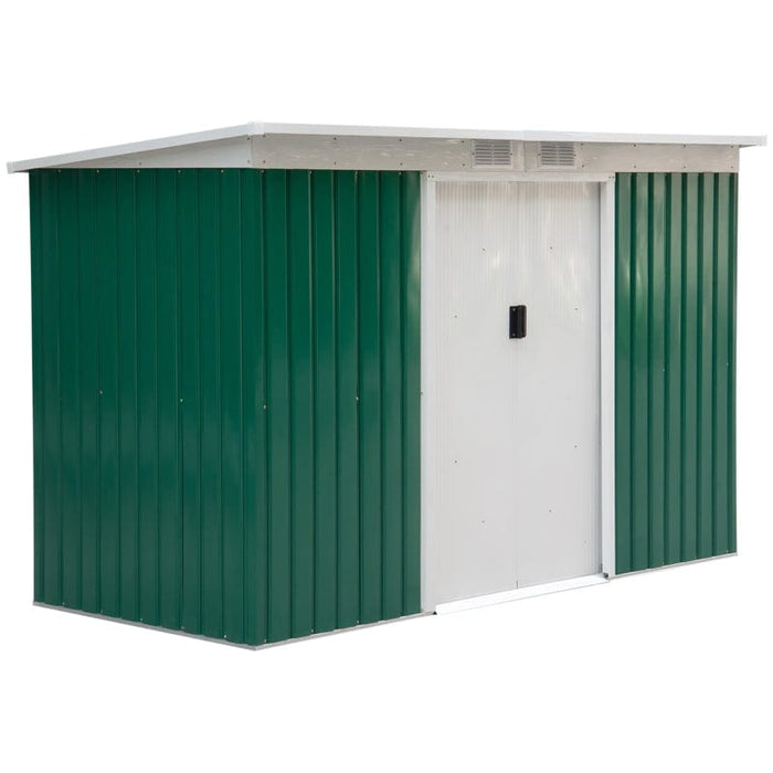 9' x 4.5' x 5.5' Outdoor Rust-Resistant Garden Storage Shed - 845-032