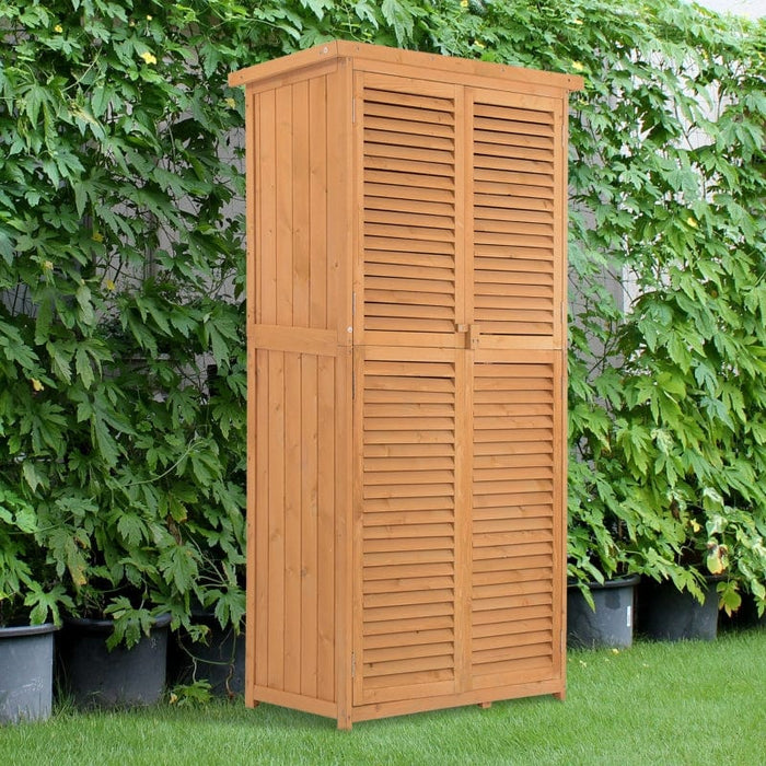 3' x 5' Wooden Garden Storage Shed - 845-215BN