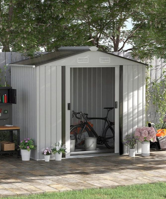 7' x 4' Steel Storage Shed Organizer - 845-030WT