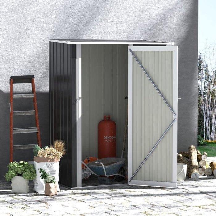 4.5' x 3' x 6' Outdoor Storage Shed - 845-328V01GY