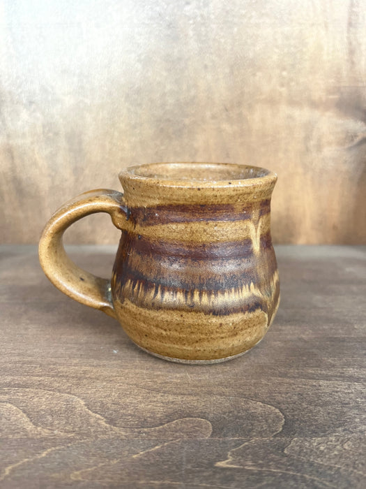 Handmade Coffee Mug Layered Pattern