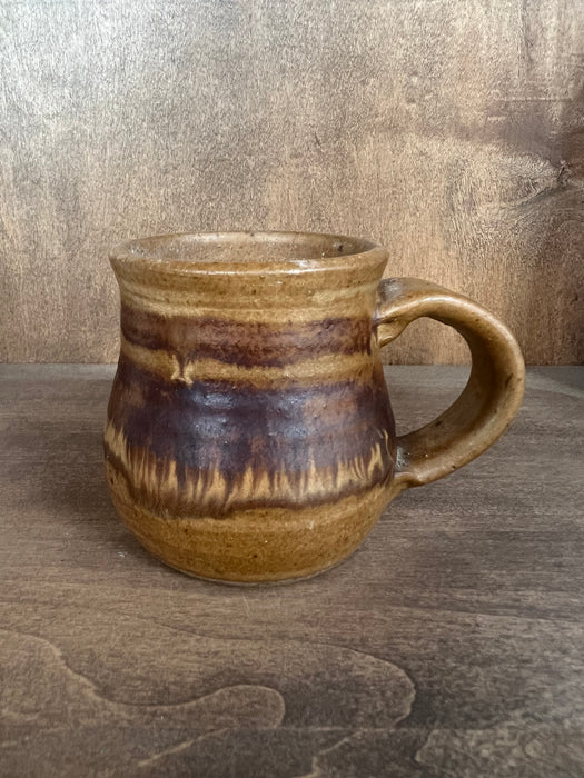 Handmade Coffee Mug Layered Pattern