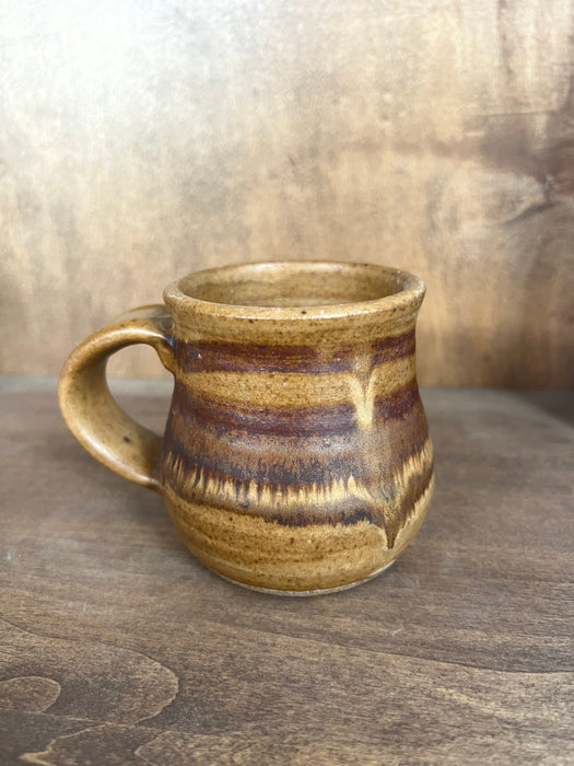 Handmade Coffee Mug Layered Pattern