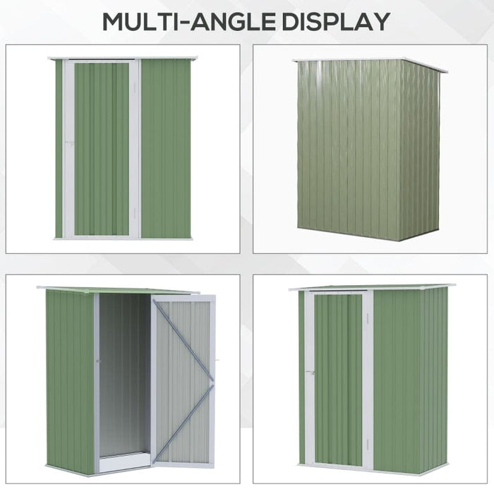 4.5' x 3' x 6' Outdoor Storage Shed - 845-328V01YG