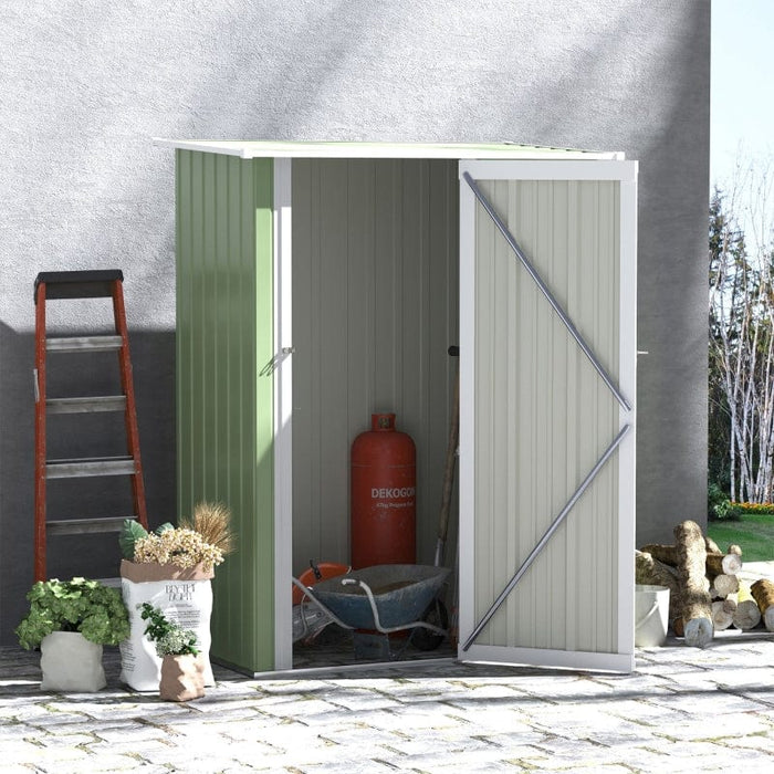 4.5' x 3' x 6' Outdoor Storage Shed - 845-328V01YG