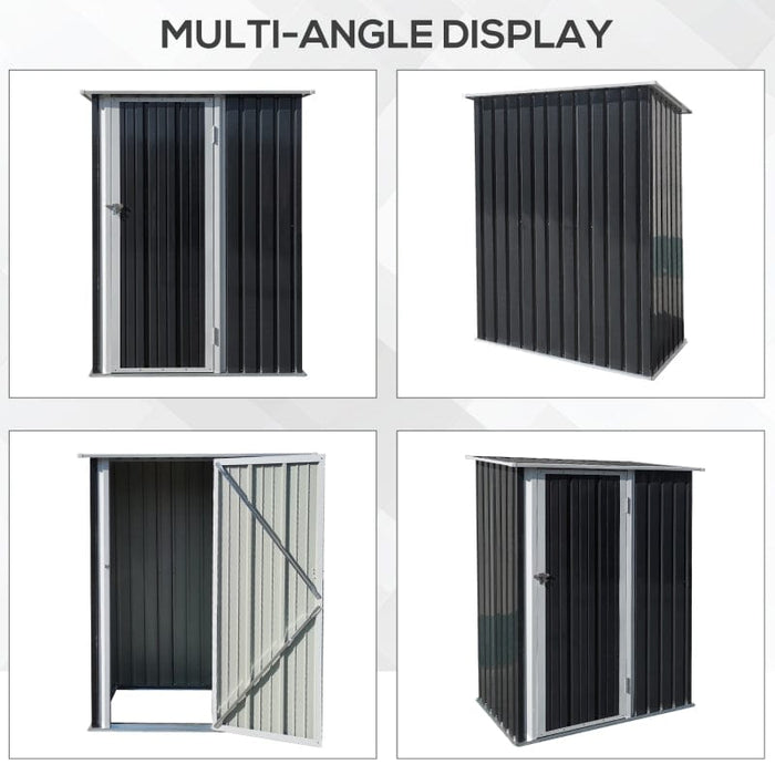 4.5' x 3' x 6' Outdoor Storage Shed - 845-328V01GY