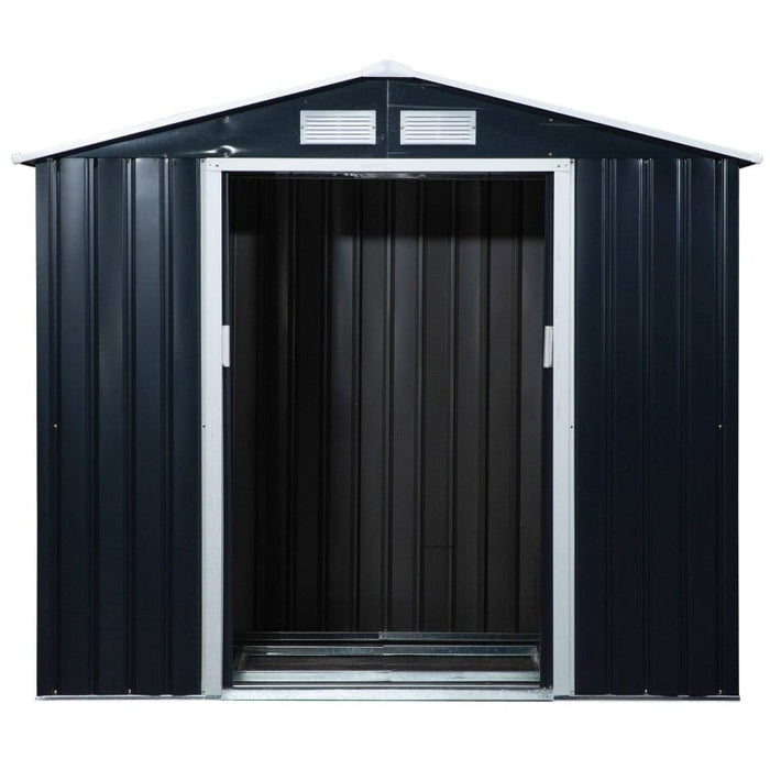 7'x4' Metal Outdoor Shed - 845-030CG