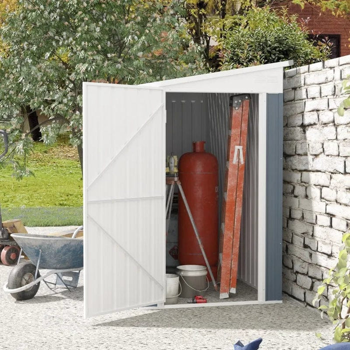 4' x 6' Steel Garden Storage Shed - 845-692