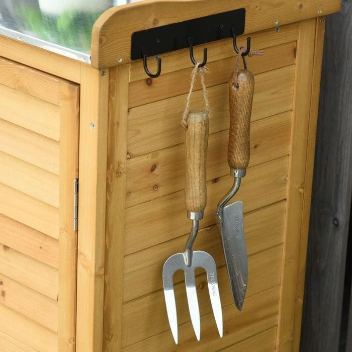 Backyard Garden Tool Storage Shed - 845-358