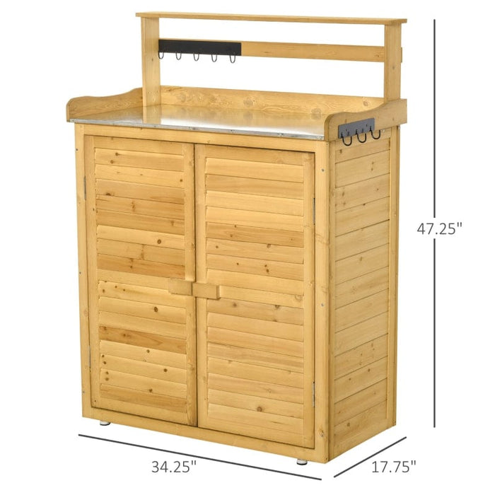 Backyard Garden Tool Storage Shed - 845-358